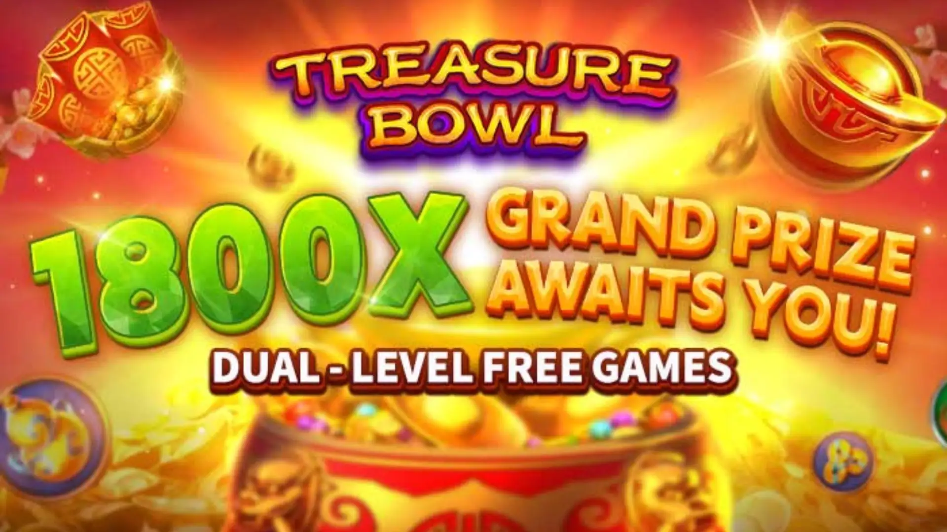 Multiplicadores Treasure Bowl brnbet - 7777x Máximo com Tigela Dourada